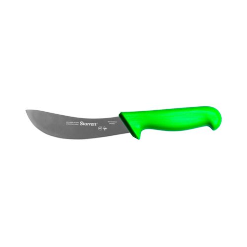 Faca de carne refile aéreo lâmina curvada estreita 15cm 6'' cabo verde STARRETT BKG206-6