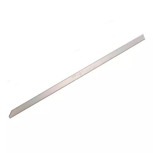 Lâmina descouradeira tipo skinner 7/8''x0,027''x22-5/8'' chanfro direito aço inox STARRETT SKB2-02258/R-100