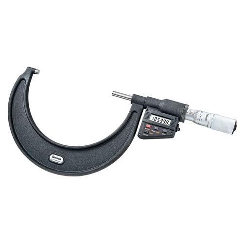 Micrômetro externo digital 300 a 325 mm 12-13'' Res 0,001 mm saída de dados fricção faces metal duro IP54 Starrett 733MEXFLZ-325