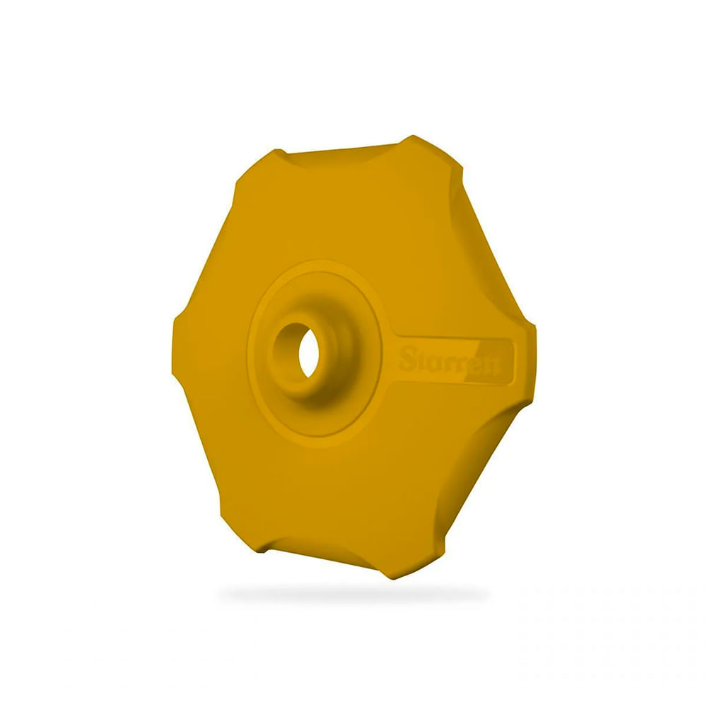 Protetor para chaira furo 12,5mm polipropileno antimicrobiano amarelo STARRETT BKY5