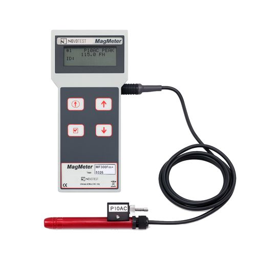 Medidor de Ferrite Portátil Cap 0-115FN 0,1FN Sonda P46R 4mmx6mm 5 Padrões de Calib. NOVOTEST.BR FM-DT-MF300FM+P46R