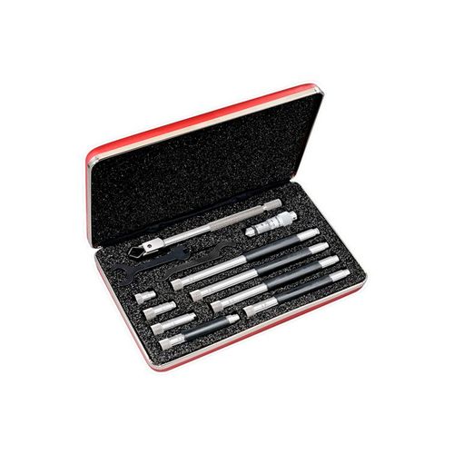 Micrômetro interno tubular 40 a 300mm 0,01mm 8 hastes STARRETT 823MBZ