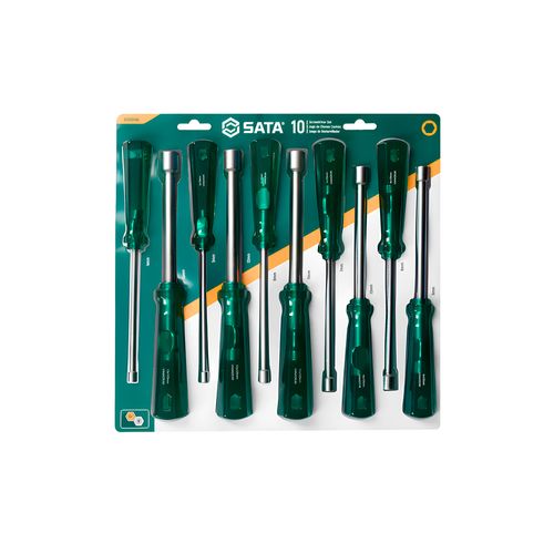 Jogo Chaves Canhão 10 peças 4-13 mm SATA ST08046L