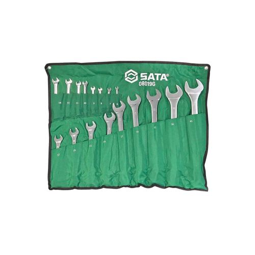 Jogo Chave Combinada Angulada 17 peças SATA ST08019G