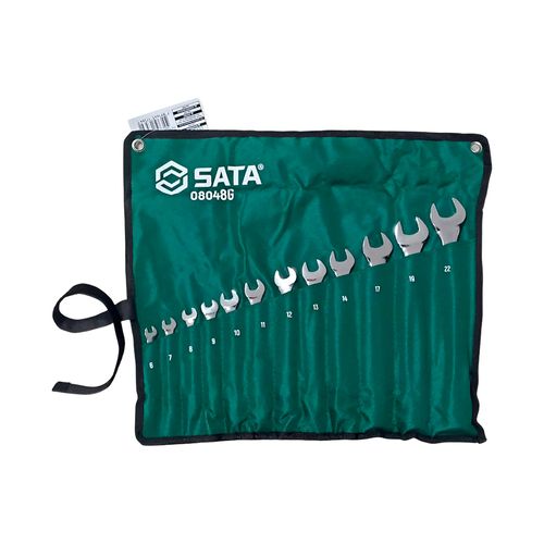 Jogo Chave Combinada Angulada 12 peças mm SATA ST08048G
