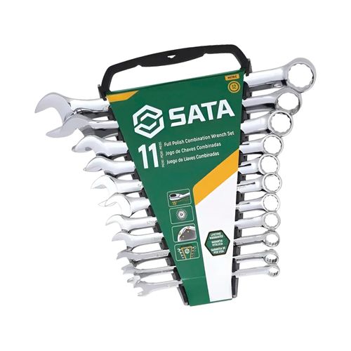 Jogo Chave Combinada Angulada 11 peças mm SATA ST08047G