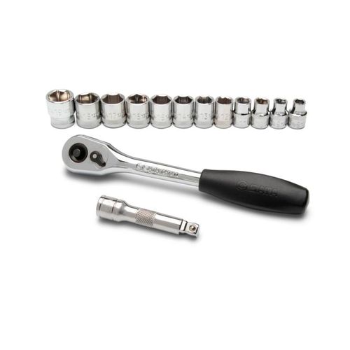 Jogo Soquetes Sextavado 3/8'' 14 peças SATA ST09523G