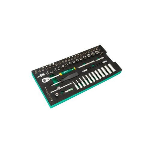 Jogo Soquetes Métricos de 6 Pontas de 1/4'' SATA ST09001G