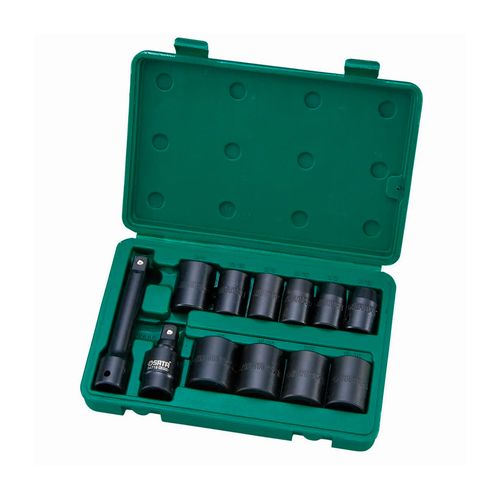 Jogo Soquete de Impacto Sext 1/2'' 12 peças Pol SATA ST09008SJ