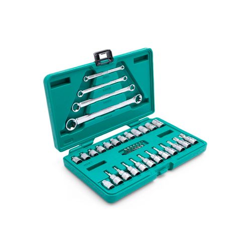 Jogo Soquete 3/8'' Chaves E-TORX 35 peças SATA ST09010SJ