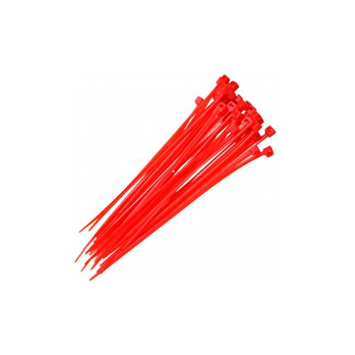 Abraçadeira em Nylon - Vermelha 4.80 x 200 mm 100 Pcs/Emb Noll 80,0080